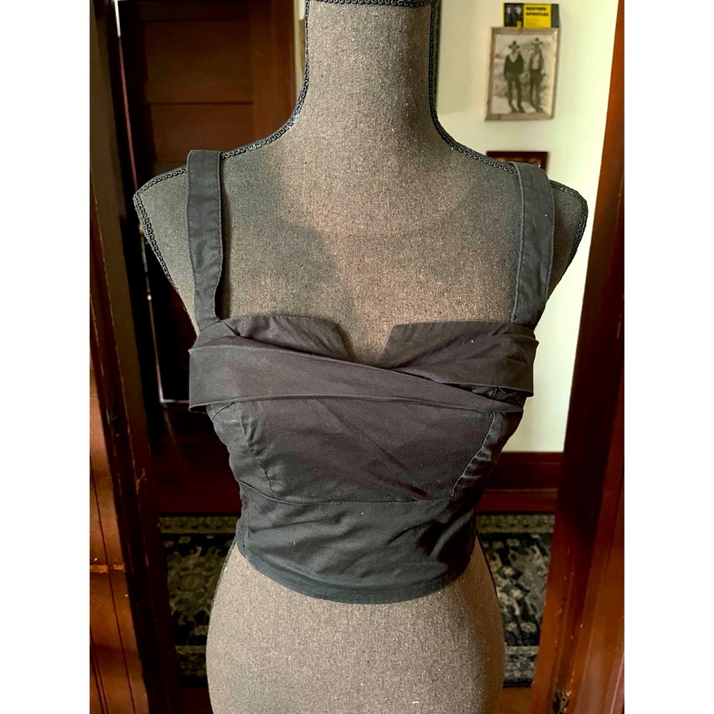 Trashy Diva trixie pinup corset top with petal bust and smocking